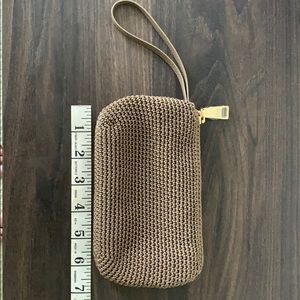 Dowa Pouch (similar to The Sam) taupe NWOT